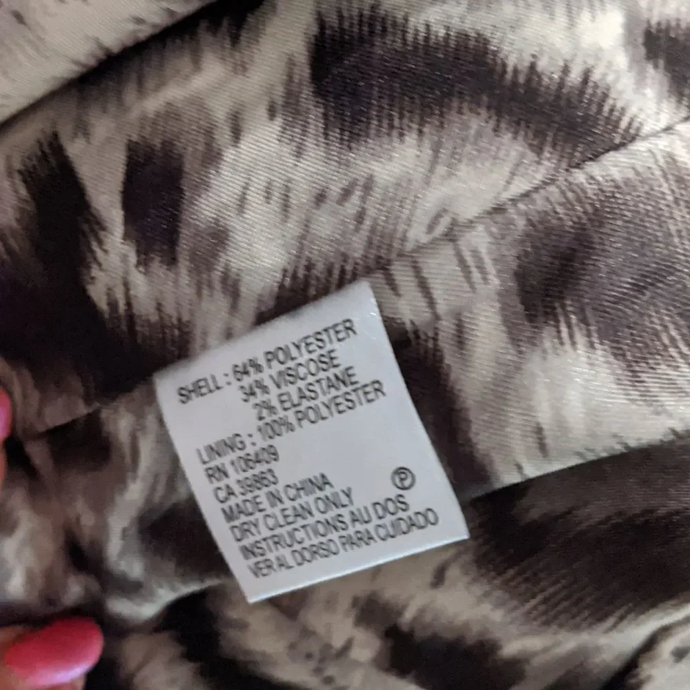 Size six tahari tan blazer